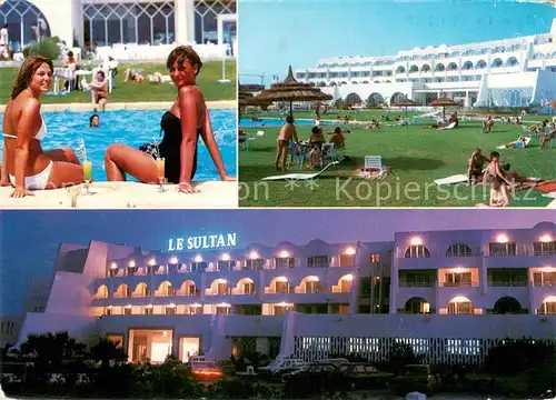 AK / Ansichtskarte Hammamet Hotel Le Sultan Pool Liegewiese Hammamet