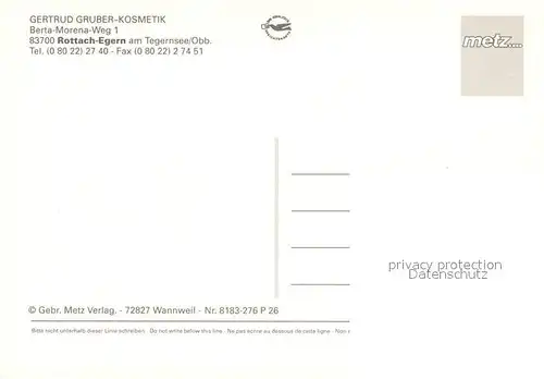 AK / Ansichtskarte Rottach Egern Teilansicht Gaestehaeuser Pensionen Rottach Egern