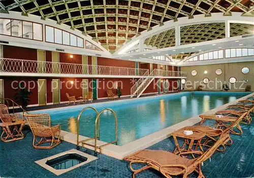 AK / Ansichtskarte Abano_Terme Hotel Ritz Terme Thermalhallenbad Abano Terme