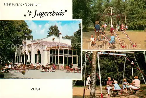 AK / Ansichtskarte Zeist Restaurant Speeltuin  t Jagershuis Kinderspielplatz Zeist