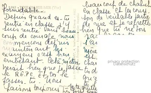 AK / Ansichtskarte Toulon_Var Vue generale Toulon_Var