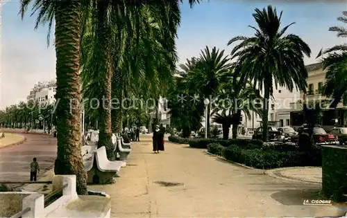 AK / Ansichtskarte Tanger_Tangier_Tangiers Avenue dEspagne  Tanger_Tangier_Tangiers
