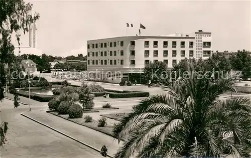 AK / Ansichtskarte Kenitra Port Lyautey US Navy Naval Air Station Place administrative Hotel Mamora Eglise Kenitra