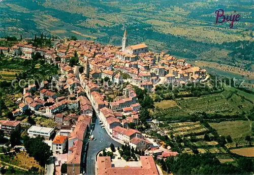 AK / Ansichtskarte Buje Fliegeraufnahme Buje