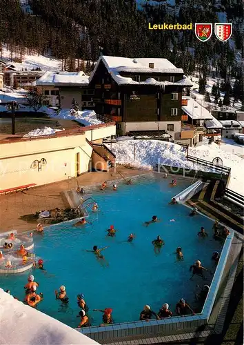 AK / Ansichtskarte Leukerbad Thermal Badecenter Leukerbad