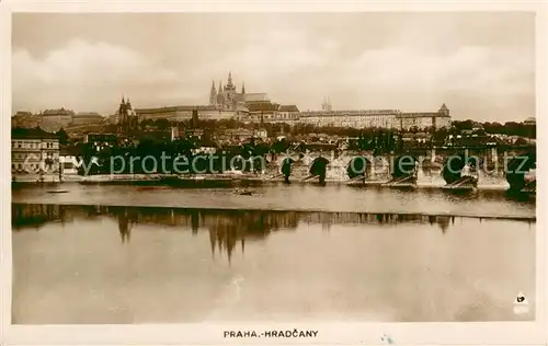 AK / Ansichtskarte Praha_Prahy_Prague Hradcany Praha_Prahy_Prague