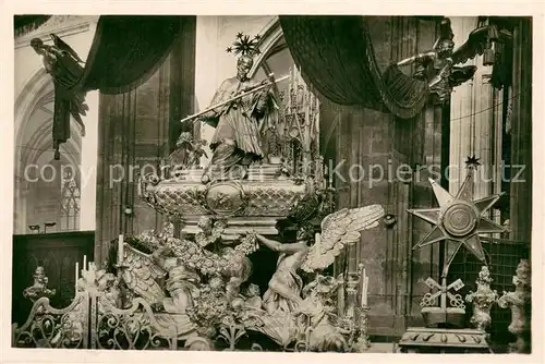 AK / Ansichtskarte Praha_Prahy_Prague Grabmal des hl Johann von Nepomuk Praha_Prahy_Prague