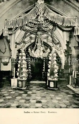 AK / Ansichtskarte Sedlec_Sedletz u Kutne Hory Kostnice 