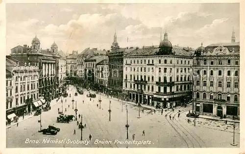 AK / Ansichtskarte Brno_Bruenn Namesti Svobody  Brno_Bruenn