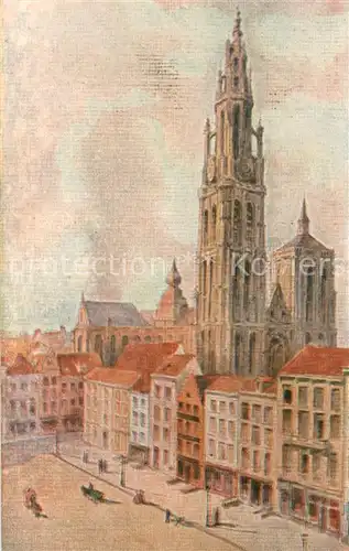 AK / Ansichtskarte Antwerpen_Anvers La Cathedrale Antwerpen Anvers