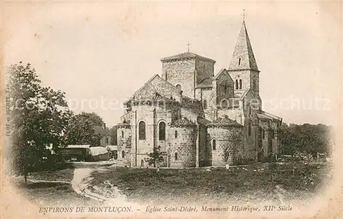 AK / Ansichtskarte Montlucon_03 Eglise Saint Desire Monument historiue XIIe siecle 