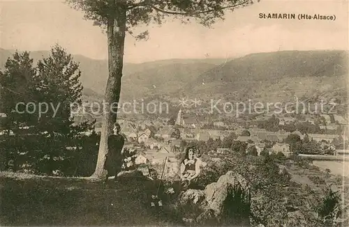 AK / Ansichtskarte Saint Amarin_Haut_Rhin_Alsace Vue panoramique Saint Amarin_Haut