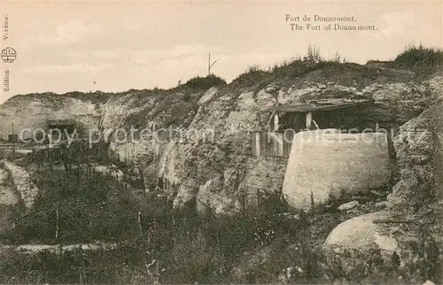 AK / Ansichtskarte Douaumont Le Fort de Douaumont Grande Guerre Douaumont