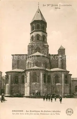 AK / Ansichtskarte Brioude Basilique Saint Julien Brioude