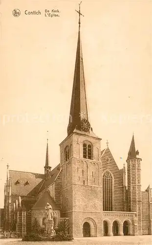 AK / Ansichtskarte Contich De Kerk Contich