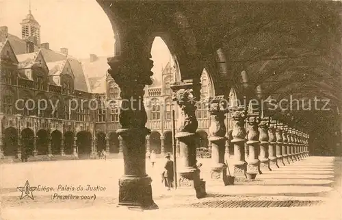 AK / Ansichtskarte Liege_Luettich Palais de Justice Liege Luettich