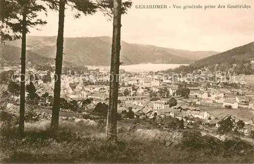 AK / Ansichtskarte Gerardmer_Vosges Vue generale prise des Gouttridos Gerardmer Vosges