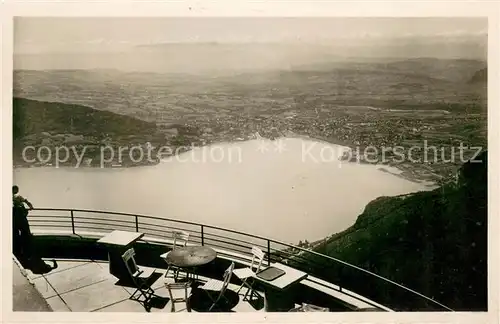 AK / Ansichtskarte Annecy_Haute Savoie Telepherique de Veyrier Terrasse Lac d Annecy Annecy Haute Savoie
