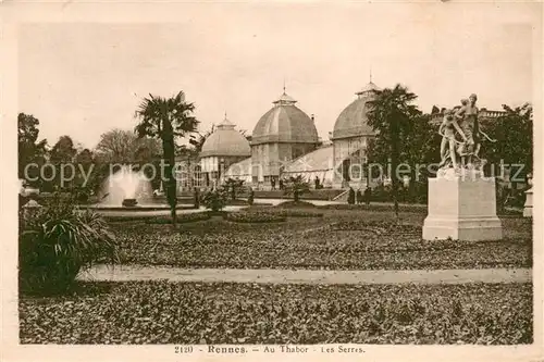 AK / Ansichtskarte Rennes_35 Les serres du Thabor 