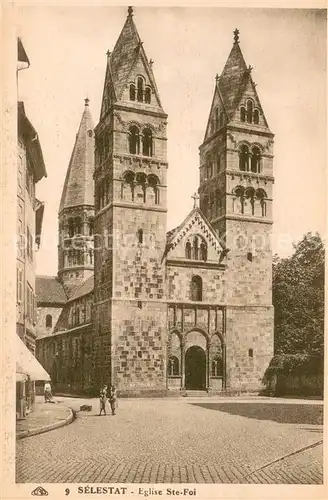 AK / Ansichtskarte Selestat_67_Schlettstast Eglise Sainte Foi Kirche 