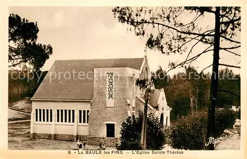 AK / Ansichtskarte La_Baule les Pins Eglise Sainte Therese Kirche La_Baule les Pins