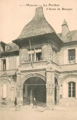 AK / Ansichtskarte Moulins_03_Allier Pavillon d Anne de Beaujeu 