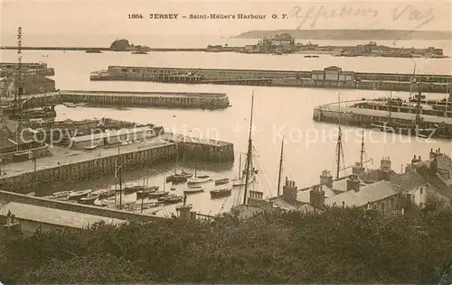 AK / Ansichtskarte Guernsey_Channel_Islands Saint Helier s Harbour Guernsey_Channel_Islands