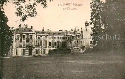 AK / Ansichtskarte Saint Vrain_Essonne Chateau Schloss Saint Vrain Essonne