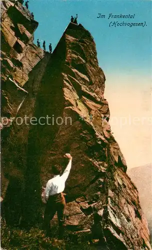AK / Ansichtskarte Frankental_Vogesen_68 Felsen 