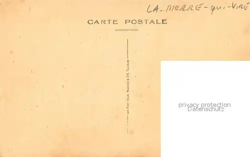 AK / Ansichtskarte La_Pierre qui Vire Entree du Monastere de Sainte Marie La_Pierre qui Vire