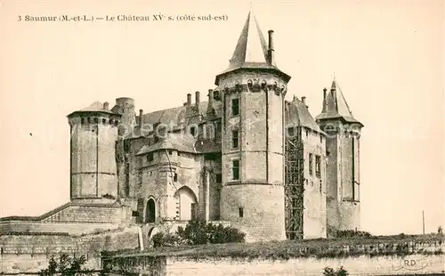 AK / Ansichtskarte Saumur_49 Chateau XVe siecle 