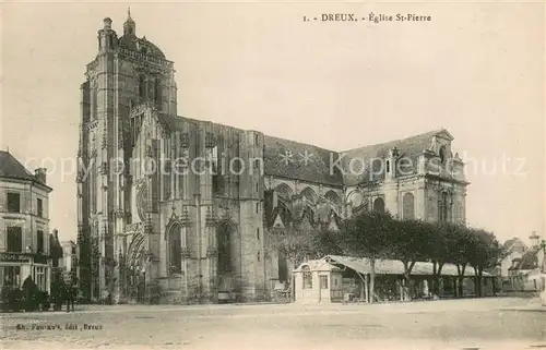 AK / Ansichtskarte Dreux_28 Eglise Saint Pierre 