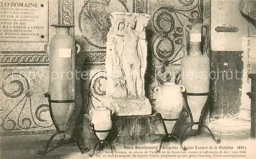 AK / Ansichtskarte Rouen Musee Departemental d Antiquites Ancien Couvent de la Visitation Rouen