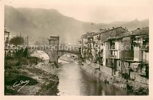 AK / Ansichtskarte Sospel Le vieux port Sospel