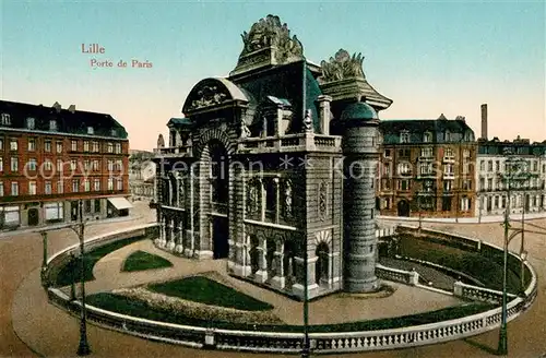 AK / Ansichtskarte Lille_Nord Porte de Paris Lille_Nord