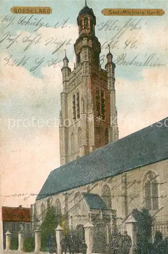 AK / Ansichtskarte Roeselare Sint Michiels Kerk Kirche 