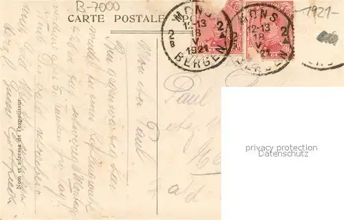 AK / Ansichtskarte Mons_Hainaut Vue panoramique aerienne Mons Hainaut