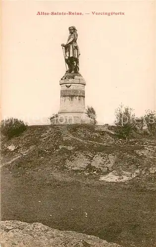 AK / Ansichtskarte Alise Sainte Reine_Alesia Statue Vercingetorix Monument 