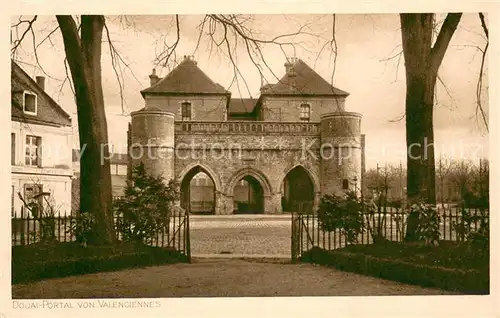 AK / Ansichtskarte Douai_59 Portal von Valenciennes 