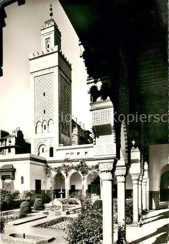 AK / Ansichtskarte Paris_75 Institut Musulman Mosquee de Paris Cour d Honneur 