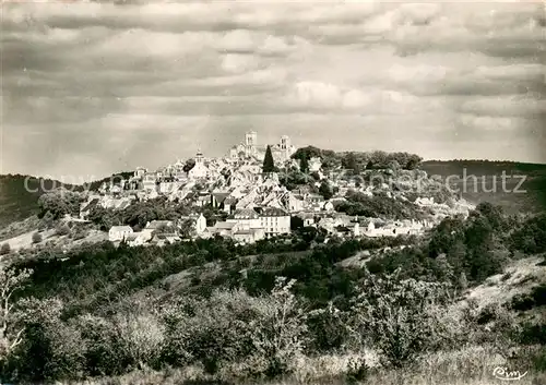 AK / Ansichtskarte Vezelay Vue generale cote ouest Vezelay