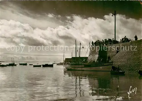 AK / Ansichtskarte Quiberon_Morbihan Un coin du Port Maria Quiberon Morbihan