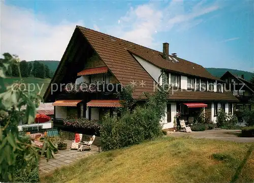 AK / Ansichtskarte Obertal_Baiersbronn Haus Angelika Gaestehaus Pension Obertal Baiersbronn