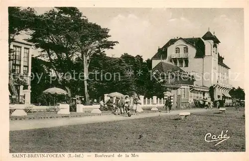 AK / Ansichtskarte Saint Brevin l_Ocean_Loire_Atlantique Boulevard de la Mer Saint Brevin l_Ocean