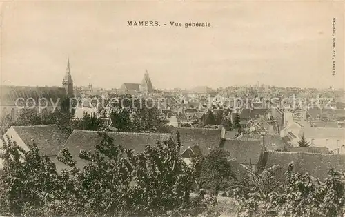 AK / Ansichtskarte Mamers_72 Vue generale 