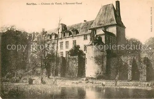 AK / Ansichtskarte Sarthe_La (Departm.) Chateau de Vass Sarthe_La (Departm.)