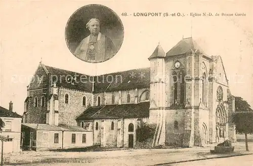 AK / Ansichtskarte Longpont sur Orge Eglise Longpont sur Orge