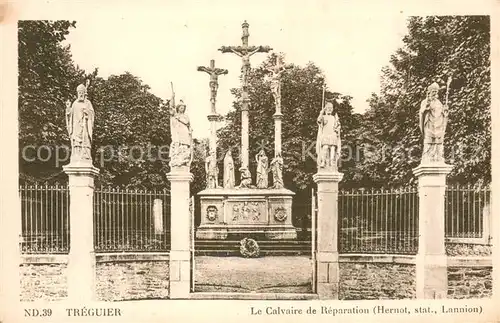 AK / Ansichtskarte Treguier_Cotes_d_Armor Calvair de Reparation Treguier_Cotes_d_Armor