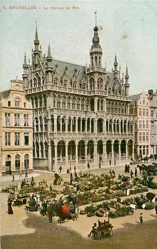 AK / Ansichtskarte Bruxelles_Bruessel La maison du Roi Bruxelles_Bruessel