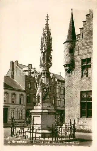 AK / Ansichtskarte Herenthals Gedenkmal van den Boerenkrijk Herenthals